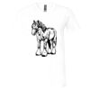 Unisex Jersey Short-Sleeve V-Neck T-Shirt Thumbnail