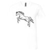 Unisex Jersey Short-Sleeve V-Neck T-Shirt Thumbnail