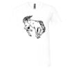 Unisex Jersey Short-Sleeve V-Neck T-Shirt Thumbnail