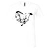 Unisex Jersey Short-Sleeve V-Neck T-Shirt Thumbnail