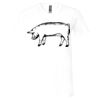 Unisex Jersey Short-Sleeve V-Neck T-Shirt Thumbnail