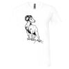 Unisex Jersey Short-Sleeve V-Neck T-Shirt Thumbnail