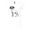 Unisex Jersey Short-Sleeve V-Neck T-Shirt Thumbnail
