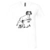 Unisex Jersey Short-Sleeve V-Neck T-Shirt Thumbnail