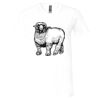 Unisex Jersey Short-Sleeve V-Neck T-Shirt Thumbnail
