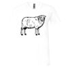 Unisex Jersey Short-Sleeve V-Neck T-Shirt Thumbnail