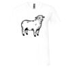 Unisex Jersey Short-Sleeve V-Neck T-Shirt Thumbnail