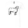 Unisex Jersey Short-Sleeve V-Neck T-Shirt Thumbnail