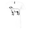 Unisex Jersey Short-Sleeve V-Neck T-Shirt Thumbnail