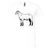 Unisex Jersey Short-Sleeve V-Neck T-Shirt Thumbnail