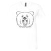 Unisex Jersey Short-Sleeve V-Neck T-Shirt Thumbnail