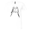 Unisex Jersey Short-Sleeve V-Neck T-Shirt Thumbnail