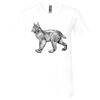 Unisex Jersey Short-Sleeve V-Neck T-Shirt Thumbnail