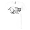 Unisex Jersey Short-Sleeve V-Neck T-Shirt Thumbnail