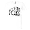 Unisex Jersey Short-Sleeve V-Neck T-Shirt Thumbnail