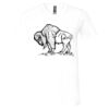 Unisex Jersey Short-Sleeve V-Neck T-Shirt Thumbnail