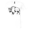 Unisex Jersey Short-Sleeve V-Neck T-Shirt Thumbnail