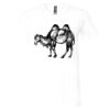 Unisex Jersey Short-Sleeve V-Neck T-Shirt Thumbnail