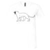 Unisex Jersey Short-Sleeve V-Neck T-Shirt Thumbnail