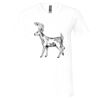 Unisex Jersey Short-Sleeve V-Neck T-Shirt Thumbnail
