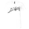 Unisex Jersey Short-Sleeve V-Neck T-Shirt Thumbnail