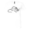 Unisex Jersey Short-Sleeve V-Neck T-Shirt Thumbnail