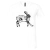 Unisex Jersey Short-Sleeve V-Neck T-Shirt Thumbnail