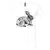 Unisex Jersey Short-Sleeve V-Neck T-Shirt Thumbnail