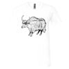 Unisex Jersey Short-Sleeve V-Neck T-Shirt Thumbnail