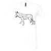 Unisex Jersey Short-Sleeve V-Neck T-Shirt Thumbnail
