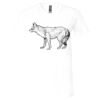 Unisex Jersey Short-Sleeve V-Neck T-Shirt Thumbnail