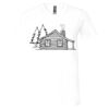 Unisex Jersey Short-Sleeve V-Neck T-Shirt Thumbnail