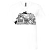 Unisex Jersey Short-Sleeve V-Neck T-Shirt Thumbnail