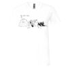 Unisex Jersey Short-Sleeve V-Neck T-Shirt Thumbnail