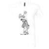 Unisex Jersey Short-Sleeve V-Neck T-Shirt Thumbnail