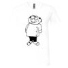 Unisex Jersey Short-Sleeve V-Neck T-Shirt Thumbnail