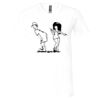 Unisex Jersey Short-Sleeve V-Neck T-Shirt Thumbnail