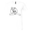 Unisex Jersey Short-Sleeve V-Neck T-Shirt Thumbnail