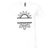 Unisex Jersey Short-Sleeve V-Neck T-Shirt Thumbnail