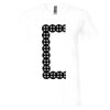 Unisex Jersey Short-Sleeve V-Neck T-Shirt Thumbnail
