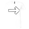 Unisex Jersey Short-Sleeve V-Neck T-Shirt Thumbnail