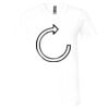 Unisex Jersey Short-Sleeve V-Neck T-Shirt Thumbnail