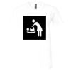 Unisex Jersey Short-Sleeve V-Neck T-Shirt Thumbnail