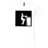 Unisex Jersey Short-Sleeve V-Neck T-Shirt Thumbnail