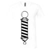 Unisex Jersey Short-Sleeve V-Neck T-Shirt Thumbnail