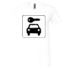 Unisex Jersey Short-Sleeve V-Neck T-Shirt Thumbnail
