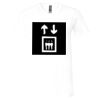 Unisex Jersey Short-Sleeve V-Neck T-Shirt Thumbnail