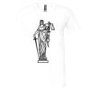 Unisex Jersey Short-Sleeve V-Neck T-Shirt Thumbnail