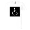 Unisex Jersey Short-Sleeve V-Neck T-Shirt Thumbnail