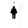 Unisex Jersey Short-Sleeve V-Neck T-Shirt Thumbnail